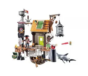 Playmobil® Pirates 71792 Port piratów z więzieniem / Liczba elementów: 165 / od 4 lat