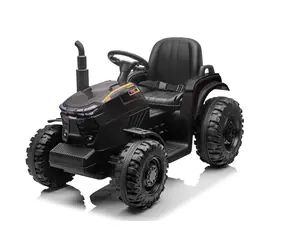 Eljet Dziecięcy traktor elektryczny STYLE czarny / 80W / prędkość 3-5km/h / ładowność 35kg
