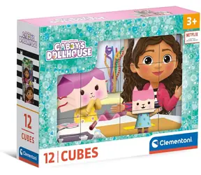 Clementoni Picture Cubes Gabina's Magic House / 12 kostek / od 3 lat