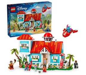 LEGO® Disney™ 43268 Lilo i Stich i domek na plaży / Liczba elementów: 834 / od 9 lat