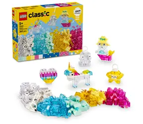 LEGO® Classic 11040 Magiczne przezroczyste pudełko / Liczba elementów: 340 / od 5 lat