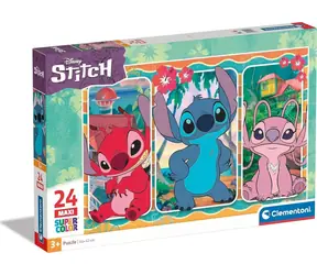 Clementoni PUZZLE Stitch MAXI / 24 elementy / od 3 lat