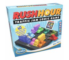 ThinkFun Rush Hour / Czas trwania gry: 10-120 minut / Liczba graczy: 1 / wiek od 8 lat