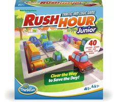 ThinkFun Rush Hour Junior / Czas trwania gry: 10-120 minut / Liczba graczy: 1 / od 5 lat