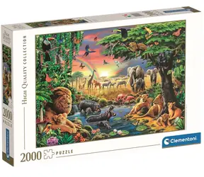 Clementoni PUZZLE African Meeting / 2000 elementów / od 15 lat