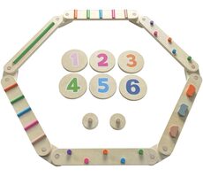 Drewniana ścieżka równowagi 2Kids Toys / od 12 miesięcy