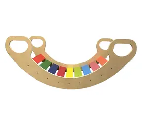 Huśtawka tęczowa 2Kids Toys Montessori duża / od 18 miesięcy