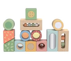 Kostki sensoryczne 2Kids Toys / od 18 miesięcy