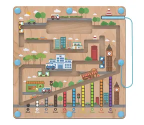 2Kids Toys Magnetyczna plansza do gry City / od 2 lat