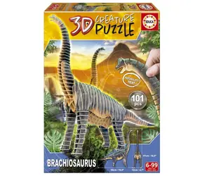 Puzzle Educa 3D Brachiosaurus / 101 elementów / od 6 lat
