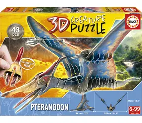 Puzzle 3D Educa Pteranodon / 43 elementy / od 6 lat 
