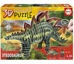 Educa 3D puzzle Stegosaurus / 89 elementów / od 6 lat 