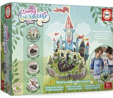 Educa Zestaw kreatywny 3D Dream Gardens: Zamek 2w1 / od 6 lat