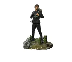 Iron Studios Luke Skywalker i Grogu (trening) - Star Wars: Księga Boby Fetta - Skala sztuki 1/10