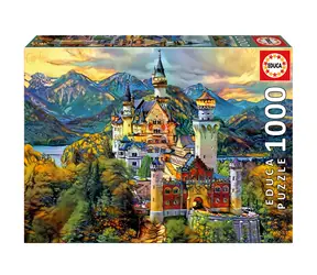 Educa Puzzle Neuschwanstein / 1000 elementów / od 14 lat