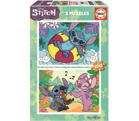 Educa Puzzle Stitch / 2x100 elementów / od 5 lat