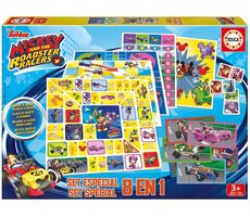 Educa Mickey and the Racers 8 w 1 zestaw gier / od 3 lat