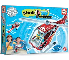 Educa Studio model 3D śmigłowiec ratunkowy / 50 sztuk / od 5 lat