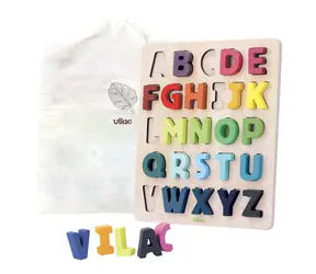 Puzzle Vilac Insertion Alfabet / od 2 lat