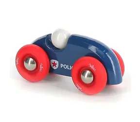 Vilac Drewniany mini samochód policyjny rajdowy / od 2 lat