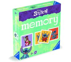 Pexeso Ravensburger Disney: Stitch / Czas trwania gry: 20 minut / Liczba graczy: 2-6 / od 4 lat