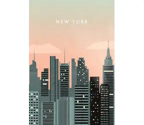 Puzzle Ravensburger : Nowy York / 99 elementów / od 12 lat 