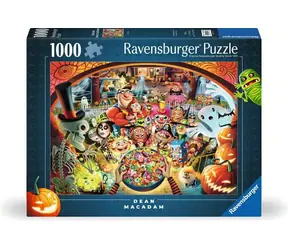 Puzzle Ravensburger : Halloween Caroling / 1000 elementów / od 14 lat 