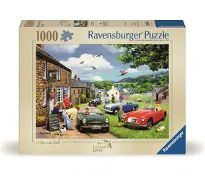 Puzzle Ravensburger : Dzień odpoczynku w dolinie / 1000 elementów / od 14 lat