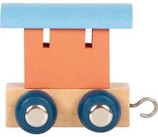 Small Foot Polar letter wagon pomarańczowy / od 2 lat