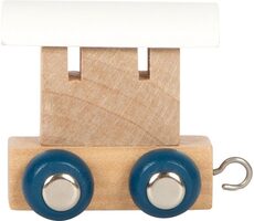 Small Foot Polar letter wagon biały / od 2 lat