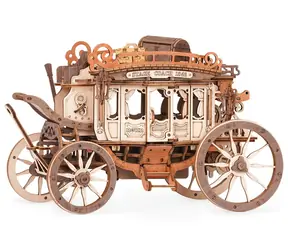 Robotime 3D puzzle pozytywka Stagecoach