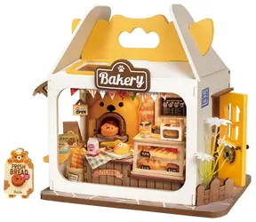Miniatura Robotime domu Teddy Bear Bakery