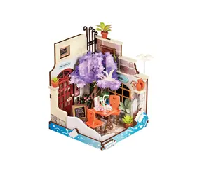 Robotime Miniaturowy domek Restauracja Morze Wakacje