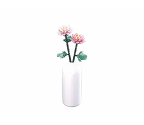 Kwiaty Sluban M38-B1101-05 Piwonia w wazonie