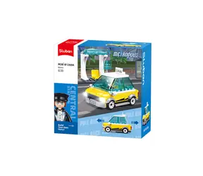 Sluban Metropolis M38-B1260A Żółta Taksówka