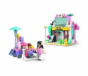Sluban Metropolis M38-B1266 Kawiarnia i wózek z lodami