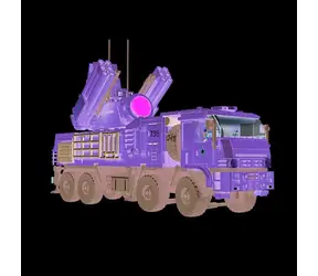 Klocki modelarskie Sluban M38-B1252 Pantsir S1S w skali 1:35