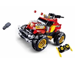 Klocki Sluban Power Bricks M38-B0991 RC Czerwony Off Road Zdalnie Sterowany