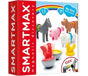 SMARTMAX Magnetyczny zestaw konstrukcyjny Moja pierwsza farma 16 elementów