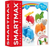 SMARTMAX Magnetyczny zestaw konstrukcyjny Moje pierwsze pojazdy 13 elementów