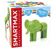 Magnetyczny zestaw konstrukcyjny SMARTMAX Moje pierwsze zwierzęta: Słoń 3 części
