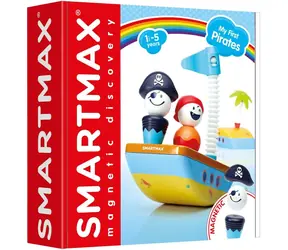 SMARTMAX Magnetyczny zestaw konstrukcyjny Moi pierwsi piraci 10 elementów