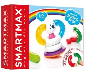 SMARTMAX Magnetyczny zestaw konstrukcyjny Moje pierwsze pierścienie zatrzaskowe 12 sztuk