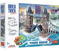Trefl BRICK TRICK Podróż: Tower Bridge L 290 elementów