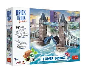 Trefl BRICK TRICK Podróż: Tower Bridge L 290 elementów