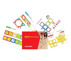 MAGFORMERS Podręcznik Magtematics Math Activity Book (angielski)