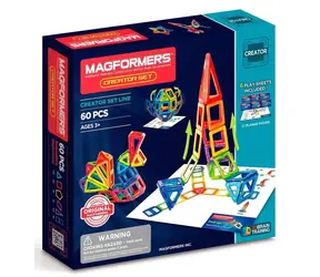 Zestaw MAGFORMERS Creator linia 60 elementów