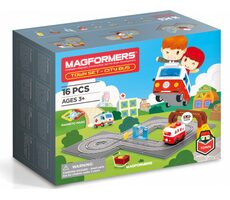 MAGFORMERS Town Bus 16 sztuk
