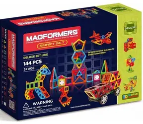 Zestaw MAGFORMERS SMART 144 elementy