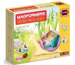 MAGFORMERS Moja Pierwsza Pastela 30 sztuk